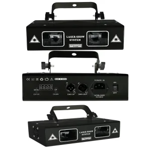 لیزر اسکن DOUBLE HEAD RGB SCANNING LASER LIGHT RSLS06