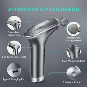 ماساژور تفنگی اس کا جی مدل Skg Massage X7-E