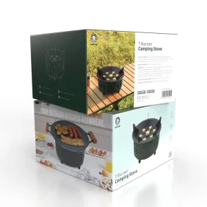اجاق گاز کمپینگ و قابل حمل ۷ شعله گرین لاین مدل Green lion 7 Burner Camping Stove