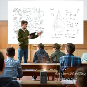 ویدئو پروژکتور هوشمند وی واچ مدل Vevshao Smart Projector V30