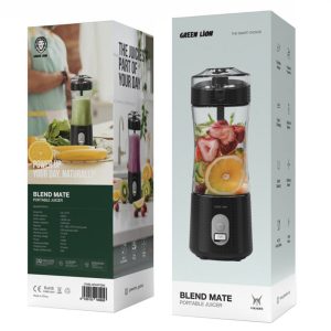 آبمیوه گیری قابل حمل میت گرین لاین مدل Green Lion Blend Mate Portable Juicer 380ML