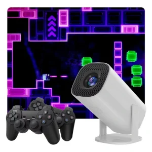 ویدئو پروژکتور گیم مدل P30 MAX PROJECTOR GAME ( همراه دو عدد دسته بازی )
