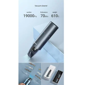 ست هوشمند خودرو ( کارواش شارژی ، جارو برقی ، پمپ باد ، پاوربانک ) مدل Fanosys Auto SmartKit