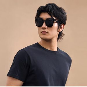 عینک آفتابی تاشو پلاریزه شیائومی مدل Mijia square frame polarized sunglasses MJTA06LM