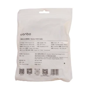 کابل HDMI ونبو مدل WANBO HDMI Cable 1.5m