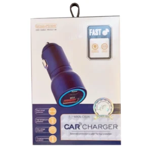 شارژر فندکی 48 وات مدل CAR Charger 48W WKN-C204